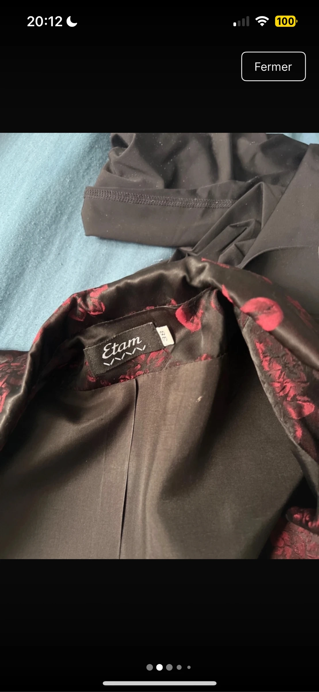 Conjunto de traje vintage Etam – photo 2